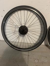 cerchi e gomme per  citybike