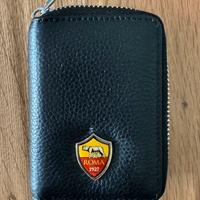 Portacarte in pelle As Roma