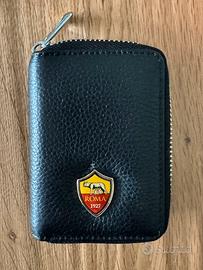 Portacarte in pelle As Roma