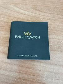 Libretto istruzioni philip watch Ronda 5040