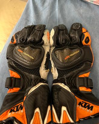Guanti ktm con protezioni M