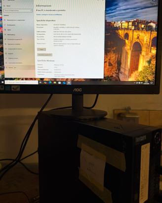 Pc Desktop Lenovo i5 8gb ram e 500 gb