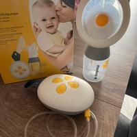 Tira latte medela e coppette assorbilatte