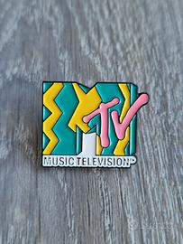 Mtv Music Television spilla nuova pin brooch