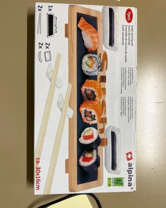 Sushi set da 7 pezzi idea regalo