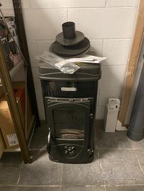 Stufa a legna Nordica Super Max nera