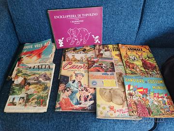 Lotto 10 Album Figurine Anni '50 