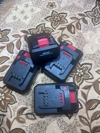 4 batterie Parkside Performance 20v 4Ah smart