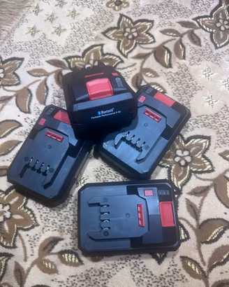 4 batterie Parkside Performance 20v 4Ah smart