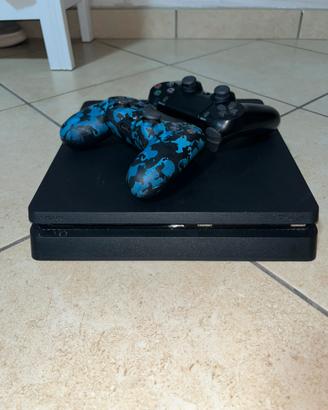PlayStation 4 500GB Slim (HDR) + 2 Controller