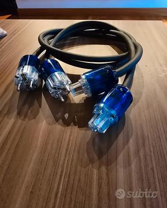 N.2 cavi alimentazione hi-fi