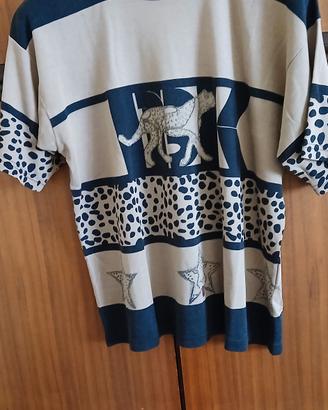 maglia in cotone mezza manica, Krizia ,vintage 