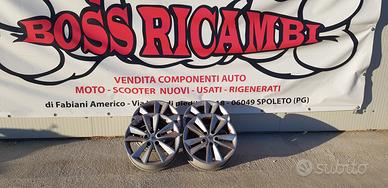 4x CERCHI LEGA RENAULT SCENIC MEGANE KADJAR 17"