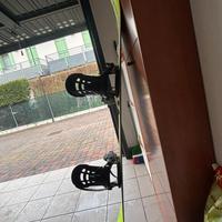 Tavola snow  e attacchi 1,55 come nuova