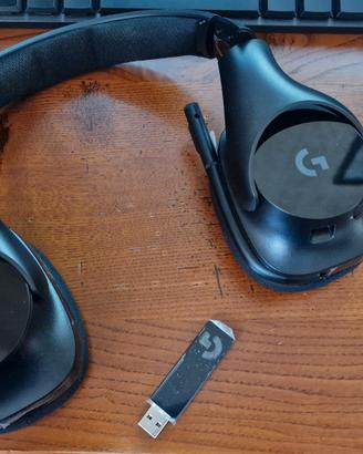 Cuffie Gaming Logitech G533  Wireless