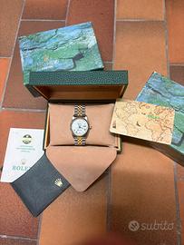 Rolex date just oro e acciaio