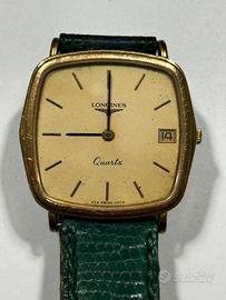 Oologio vintage Longines Quartz placcato oro