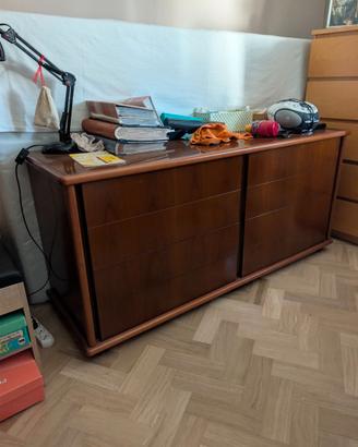 Cassettiera in legno