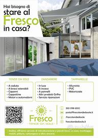 Tende da sole, zanzariere e tapparelle