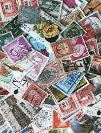 CINQUEMILA lotto 5000 5.000 francobolli mondiali