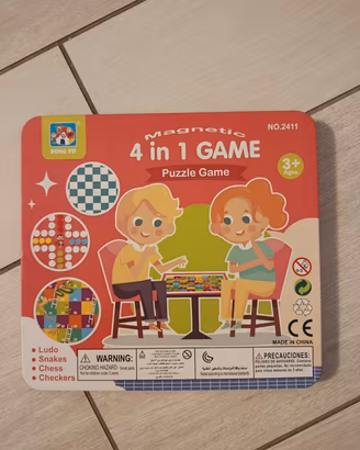 Gioco magnetico 4 in 1 