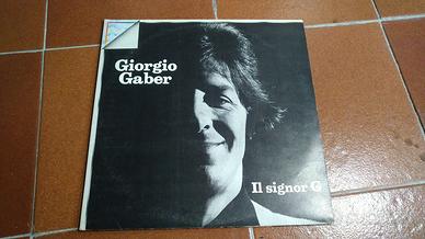 LP GIORGIO GABER IL SIGNOR G ITALY 1970