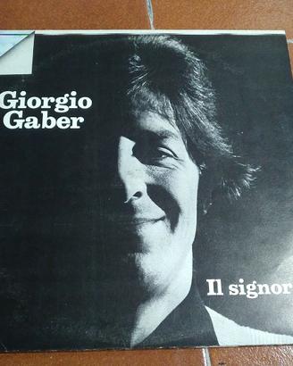 LP GIORGIO GABER IL SIGNOR G ITALY 1970