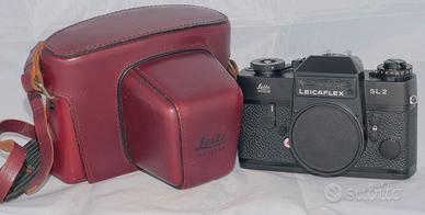 Leicaflex SL2 nera come nuova + borsa
