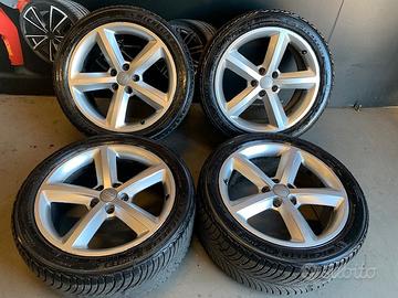 Cerchi e gomme audi 18