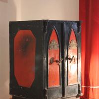 Antica cassaforte Inghilterra XIX sec