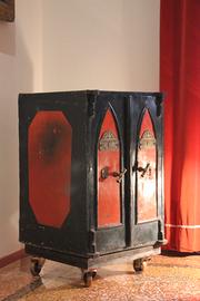 Antica cassaforte Inghilterra XIX sec