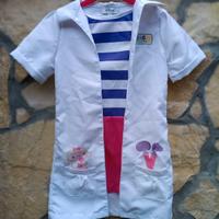 vestito carnevale bambina Dott.ssa Dotty peluche