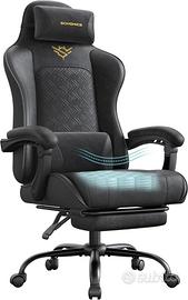 Sedia Gaming, Ergonomica, Seduta con Molle