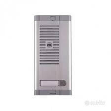 Pulsantiera in alluminio 1 pulsante URMET