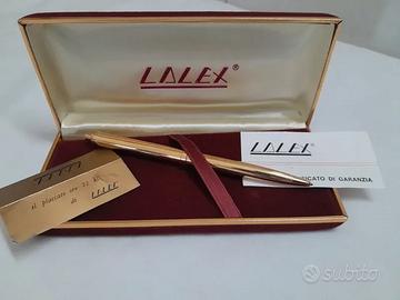 penna placcato in oro lalex