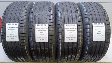 4 GOMME 235 55 18 CONTINENTAL RIF3495