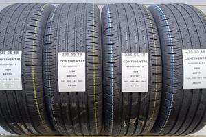 4 GOMME 235 55 18 CONTINENTAL RIF3495