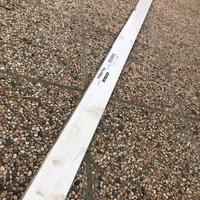 FÖRBÄTTRA Zoccolo, IKEA ,bianco opaco, 220x8 cm