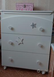 CASSETTIERA / FASCIATOIO PICCI STELLE