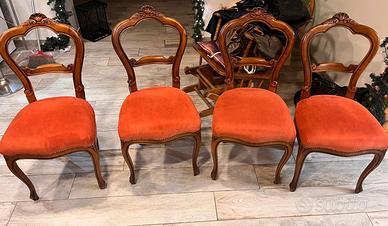 sedie imbottite classiche 