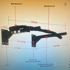 Sbarra Trazioni a Muro mai usata