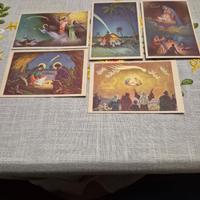Serie 5 cartoline "Buon Natale" primi 900