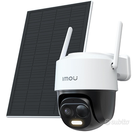 2K Telecamera da Esterno WiFi Senza Fili Solare co