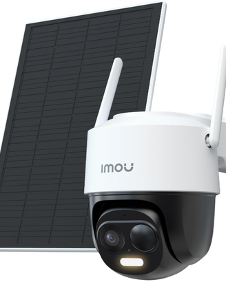 2K Telecamera da Esterno WiFi Senza Fili Solare co