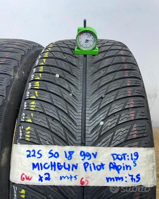 Gomme Usate Varie Marche 225/50 R18 80% Invernali