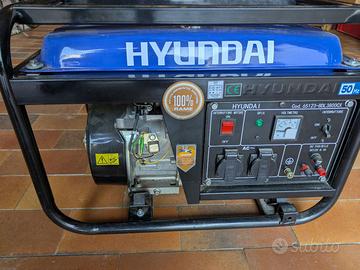 Generatore Hyundai 3 kW benzina da riparare