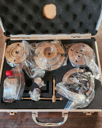 mandrino per tornio da legno set completo 