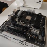 ASRock Ab350m + r7 2700