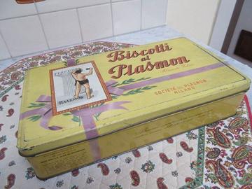 Scatola PLASMON vintage