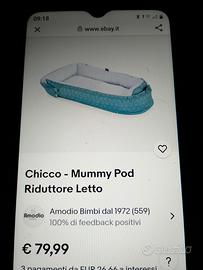 Chicco Mummy Pod riduttore lettino